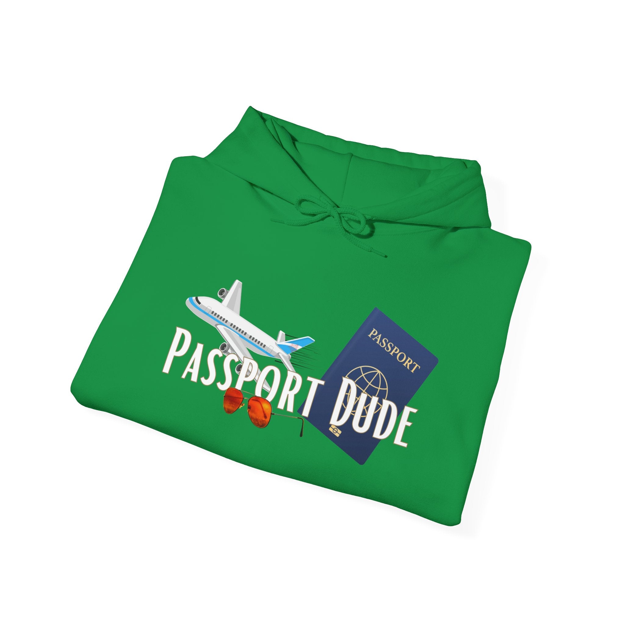 Passport Dude Unisex Heavy Blend™ Hooded Sweatshirt